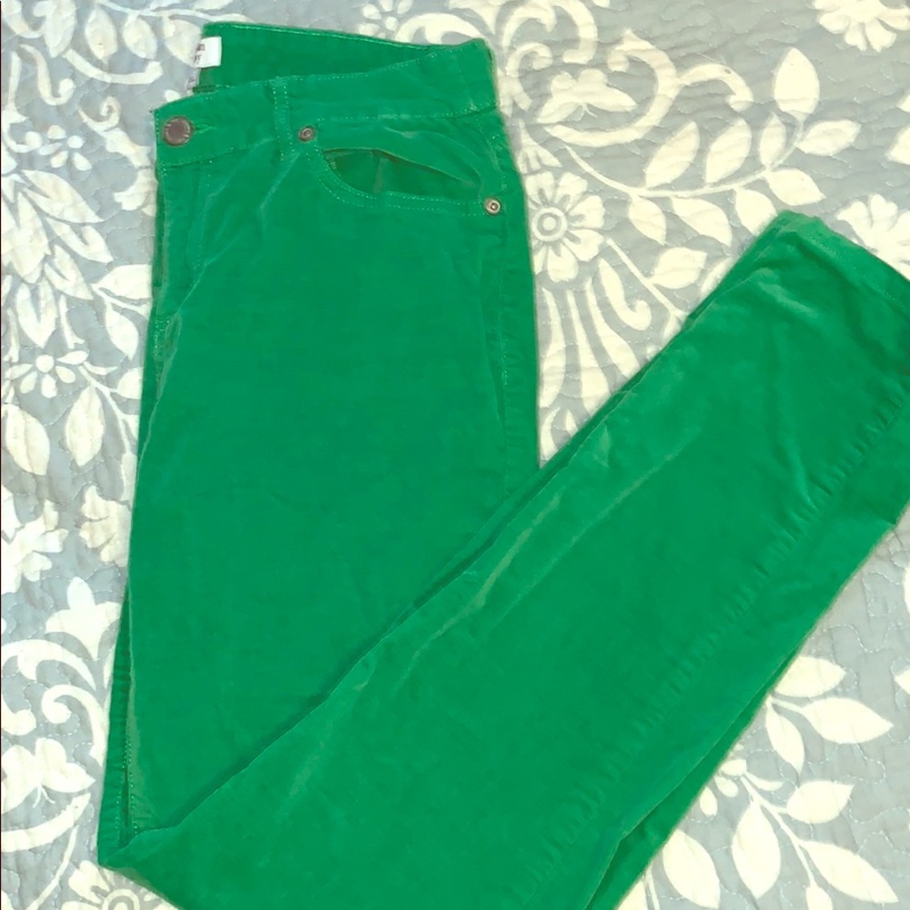 Kelly Green Cords LIKE NEW